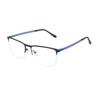 Sven Half-Frame Business Men'S Myopia Glasses Square Frame Versatile Casual Metal Glasses Frame Small Frame