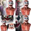 Scary Halloween Joker Jack Skellington Double Layer Latex Mask For Terrifying Costumes