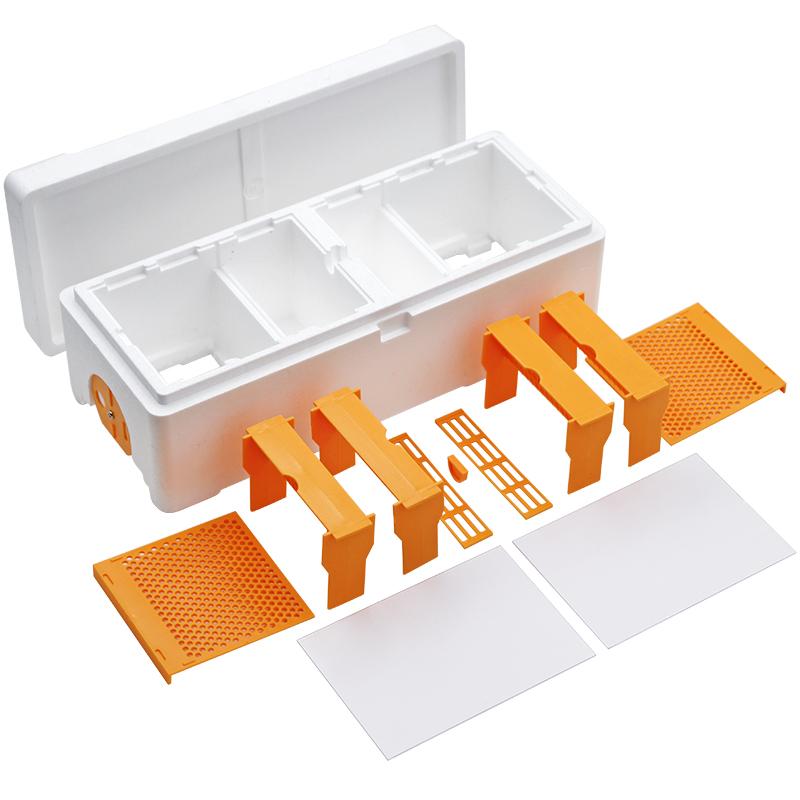 

Beekeeping Tools Set Bee Culture Medium Platform/ Bee Cultivation Box Multi-Functional EPS Foam Queen Rearing Nuc Bee Mating Box