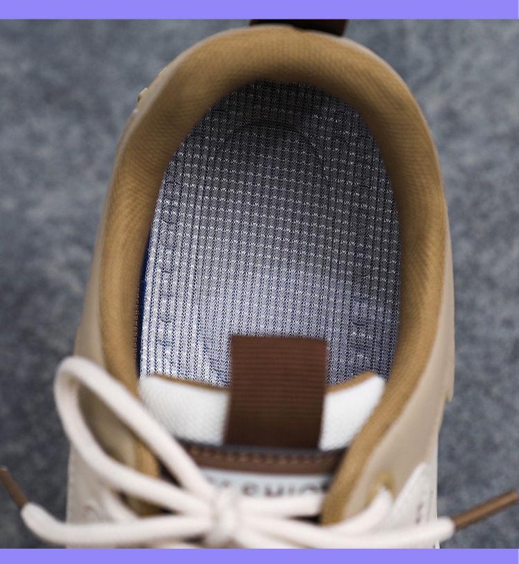 Guochao Men's Versatile High-Top White Sneakers - Height-Increasing, Spring/Autumn, Trendy Casual Sports Shoes