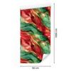 Ink Red and Green Wallpaper for Living Room and Bedroom 50x1000