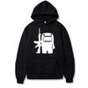 2025 New in Funny Domo Kun AK47 Printed Hoodies Men women harajuku vintage Sweatshirt Unisex Casual Fleece Long sleeve pullovers