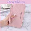 New Korean Style Lady Long Zipper Wallet Solid Color Simple Diamond Card Holder Large Capacity Hand Clutch Bag