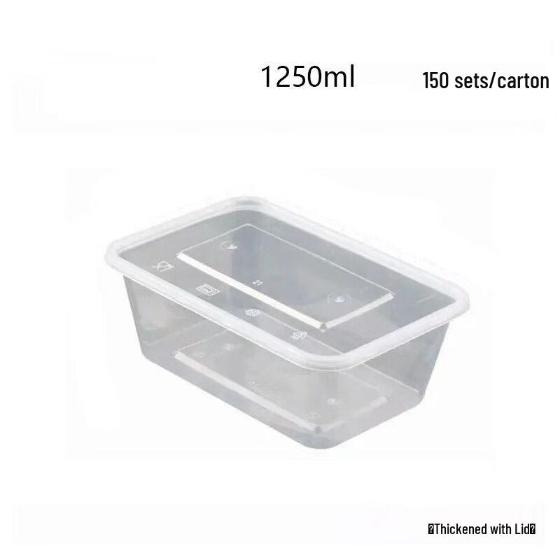 Disposable Plastic Food Storage Containers
