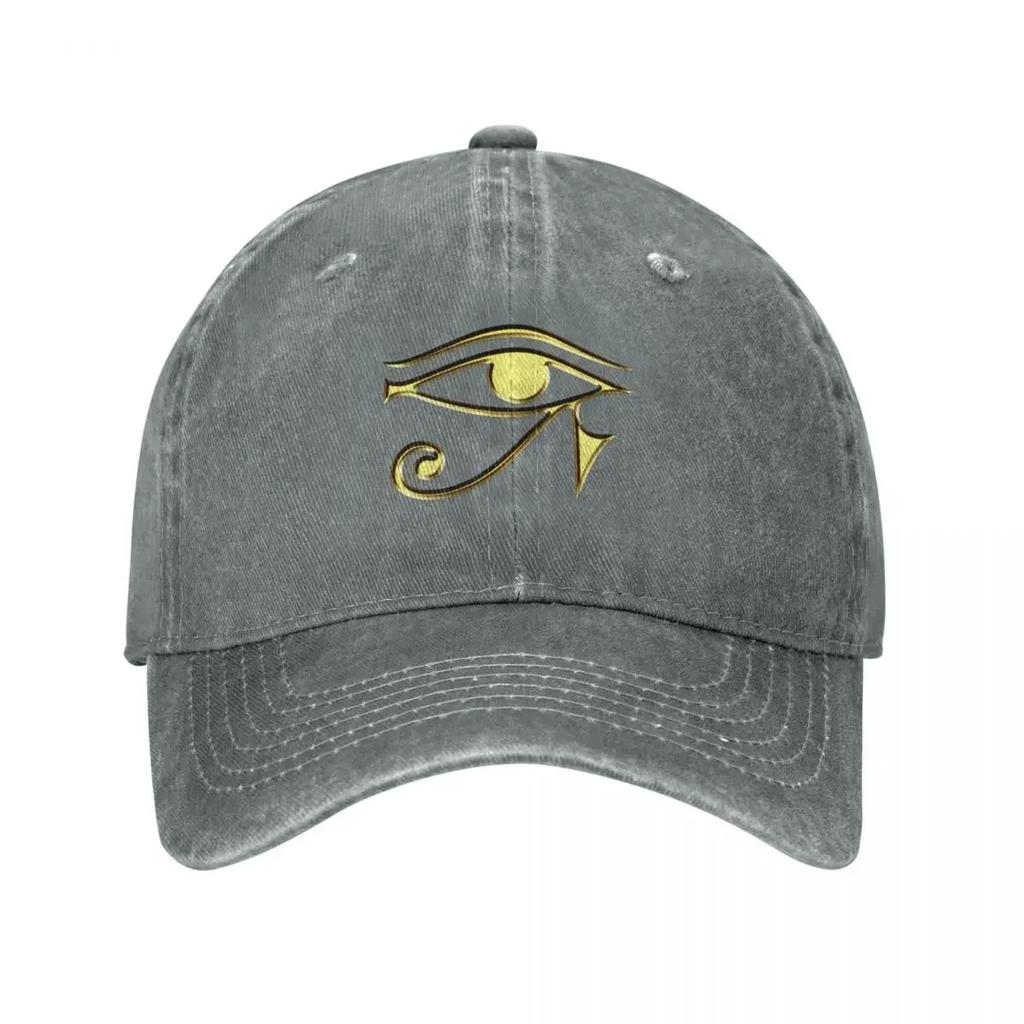 AUGE DES HORUS Schutzamulett Ägyptische Mythologie Symbol Horusauge Baseballkappe Neu In Hut Rave Caps Für Frauen Unisex