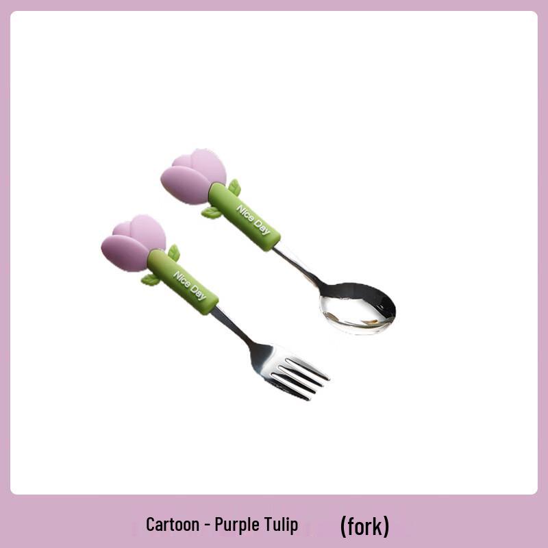 

Набор детских мультяшных вилок и ложек ZISIZ