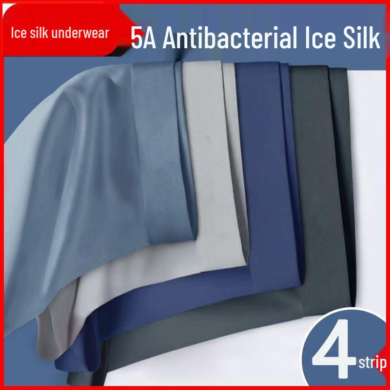 Antarctic Herrkalsonger i Is-Silke med Grafen: Andningsbara, Antibakteriella, Svettabsorberande Sommarshorts