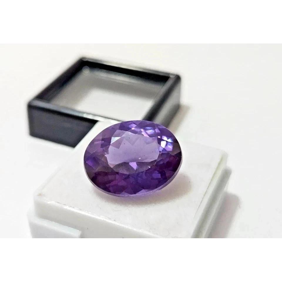 Color Changing Alexandrite 19-21 Ct Oval Cut Beautiful Certified Loose Gemstone