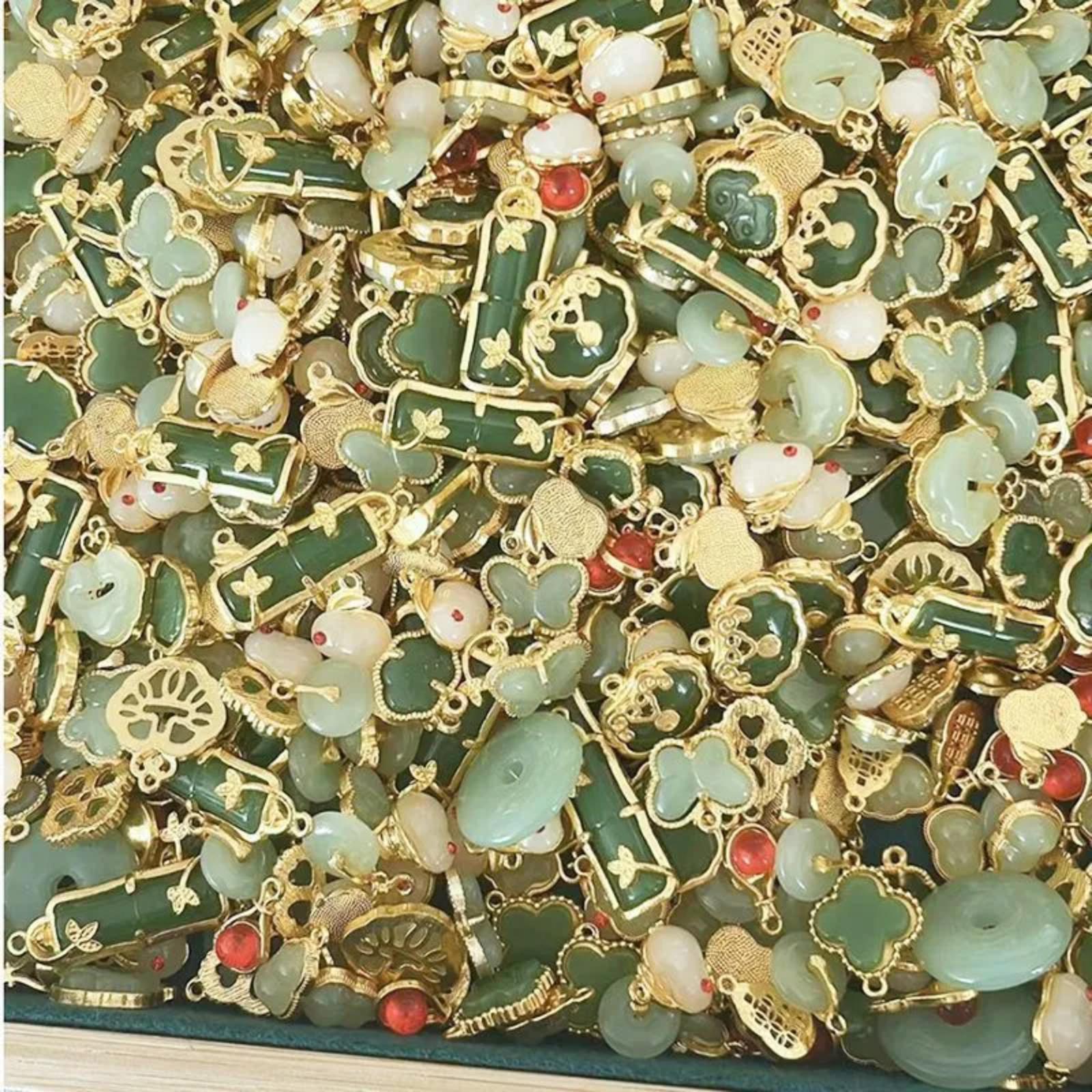 

[45 шт. в наборе] Подвеска-кролик своими руками, подвеска для ожерелья ручной работы, серьги One Size