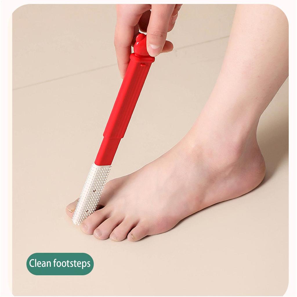 Bath Brush Long Handle For Shower Soft Bath Back Brush Long Handle For Shower Double-Sided Body Cleaning Exfoliator For Skin