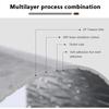 1 Stück 5m/196.85in Selbstklebende Fliesen-Sockelleiste, Sockelleiste mit Holzmaserung, Geeignet für Eck-Dekorationsaufkleber