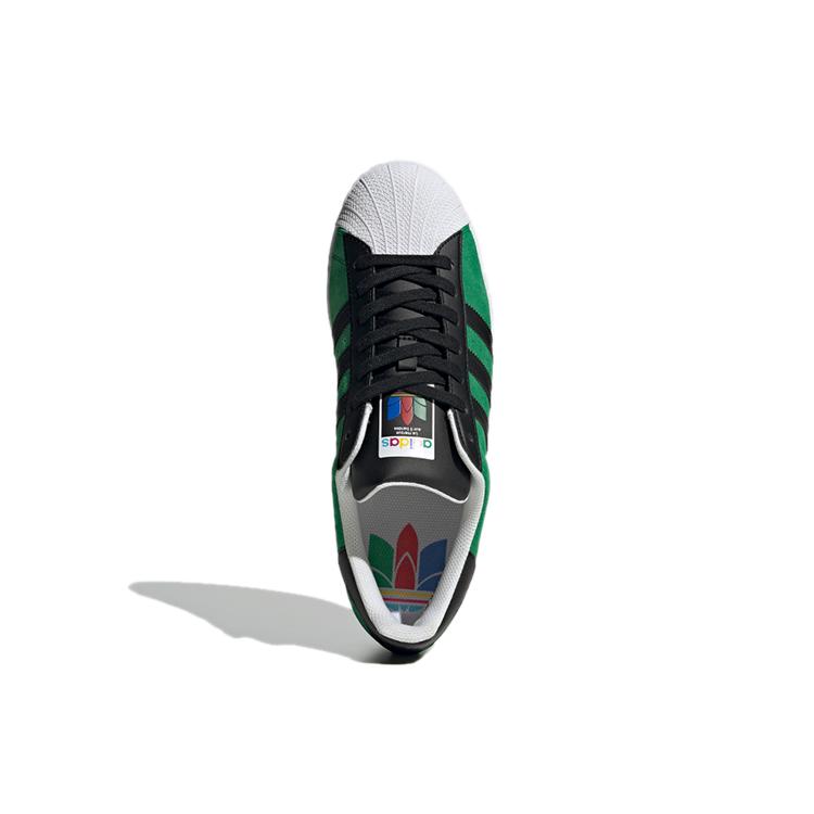 Adidas Superstar 'Green Core Black' FW7844