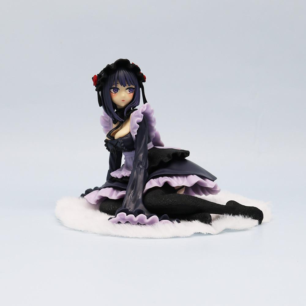 Collectible Anime Figure Handicraft Model Statue Pvc Material Black River Droplet