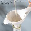 Plastic Funnel, Oil Liquid Funnel with Handle And Pouring Spout, Wide Mouth Kitchen Funnel for Transferring Liquids
