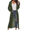 Solid Color Sweater Cardigan Jacket Women Casual Long Buttonless Fashion