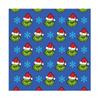 Folded Christmas Wrapping Paper, Funny Cartoon Green Xmas Holiday Wrapping Paper, Christmas Art Paper For DIY Birthday New Year Gift Packing Decor