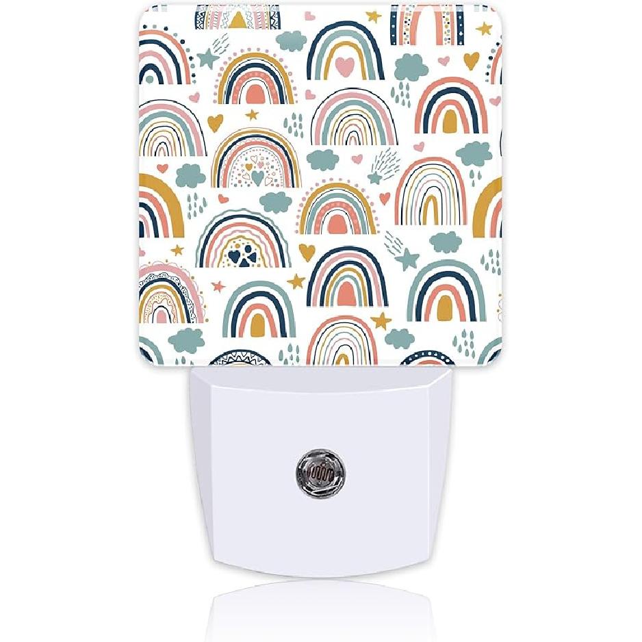 Night Light for Kids Girls Boys, Magnificent Peacock LED Night Light Plug Into Wall with Dusk To Dawn Sensor for Room Decor, Hallway, Kitchen,