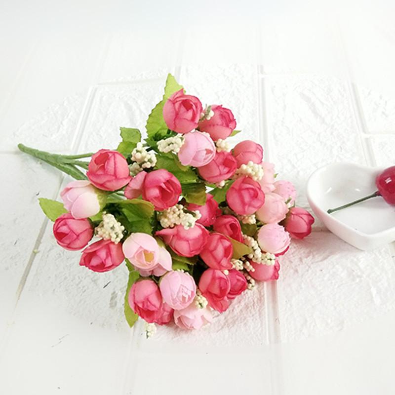 Thumb Rose Simulation Flower Bedroom Living Room Decoration With Fake Flowers