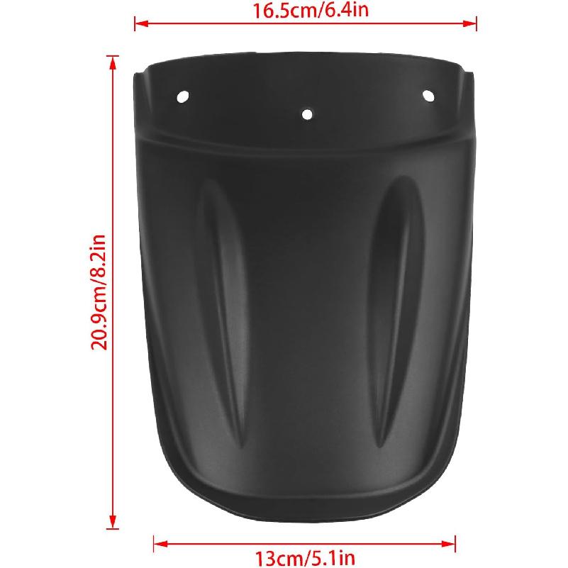 CHIFUN Front Fender Mudguard Extender Wheel Cover Splash Guard Extension Replacement for Honda CBR650R CB 650R CBR 650R CB650 R 2019-2024 Motorcycle