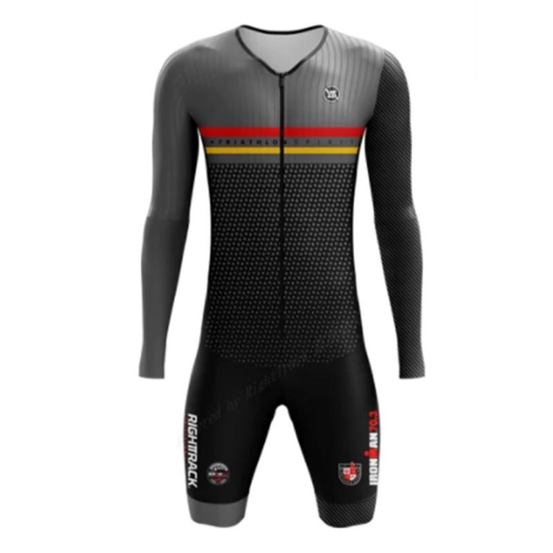 Mens Cycling Bodysuit Outdoor Road Bike Riding Suit Quick-Dry Lycra Performance Gear