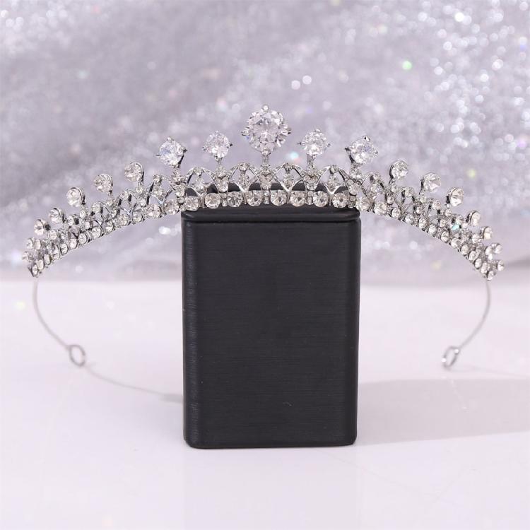 Crystal Crowns Tiaras Wedding Bridal Hair Jewelry Accessories Girl Woman Princess
