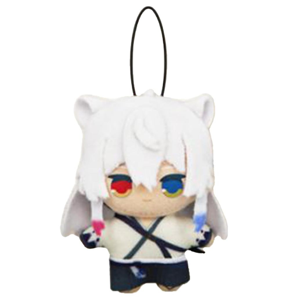 Colorful Peach Kyurumaru Mascot Plush Toy, Approx. 8cm, Karapichi Vol.2 (Donuku)