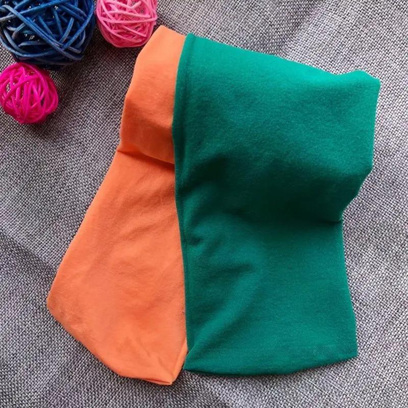 Candy Color Mixed Tights for Girls Baby Stretch Trouser Skinny Pants Kids Dance Pantyhose Spring Autumn Courful Fashion Stocking