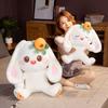 Hot Huaggle 1pc Lovely Rabbit With Carrot Plush Toys Kawaii Bunny Dolls Stuffed Soft Pillow Girls Baby Fantastic Birthday Gifts
