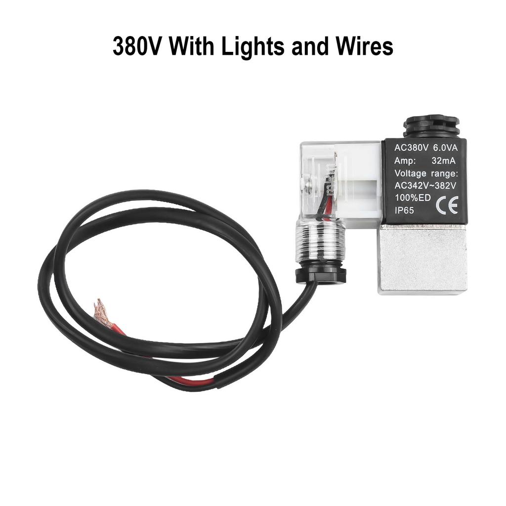 Valvola Solenoide Compressore V Spazio di Installazione Limitato Nero Piccolo e Leggero Specifiche Design Compatibile