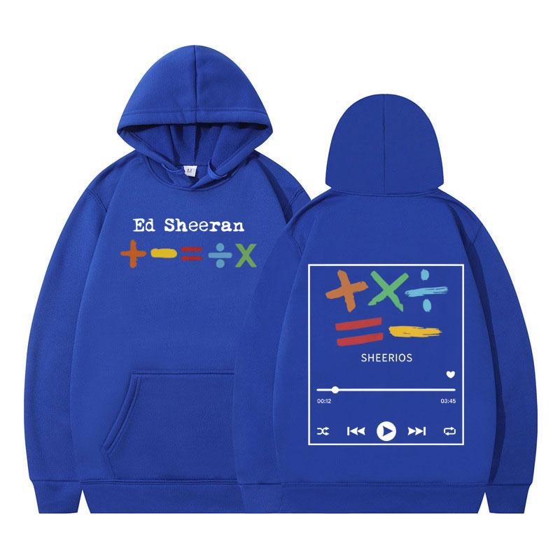 Ed Sheeran European Tour Hoodie Men Women Fashion Oversized Hip-hop Winter Casual Gothic Punk Winter Harajuku Sweatshirts