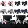 Cute Safety Seat Hooks Vehicle Head Holder Organizer Grocery Hanger Bag Car Interior Accessories Bow Hook Storage