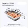 Disposable Rectangular Aluminum Foil Pans