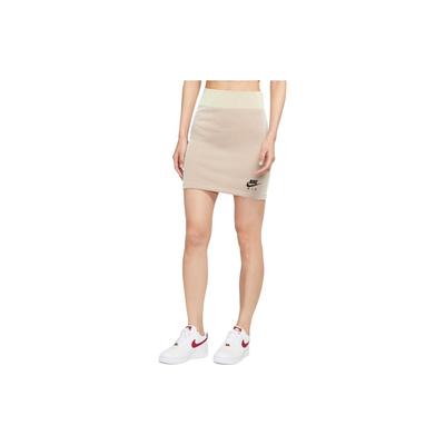 Air Letter Print Soft Comfortable High Waist Casual Skirt Women Skirts Coconut-Milk Black CZ9344-113