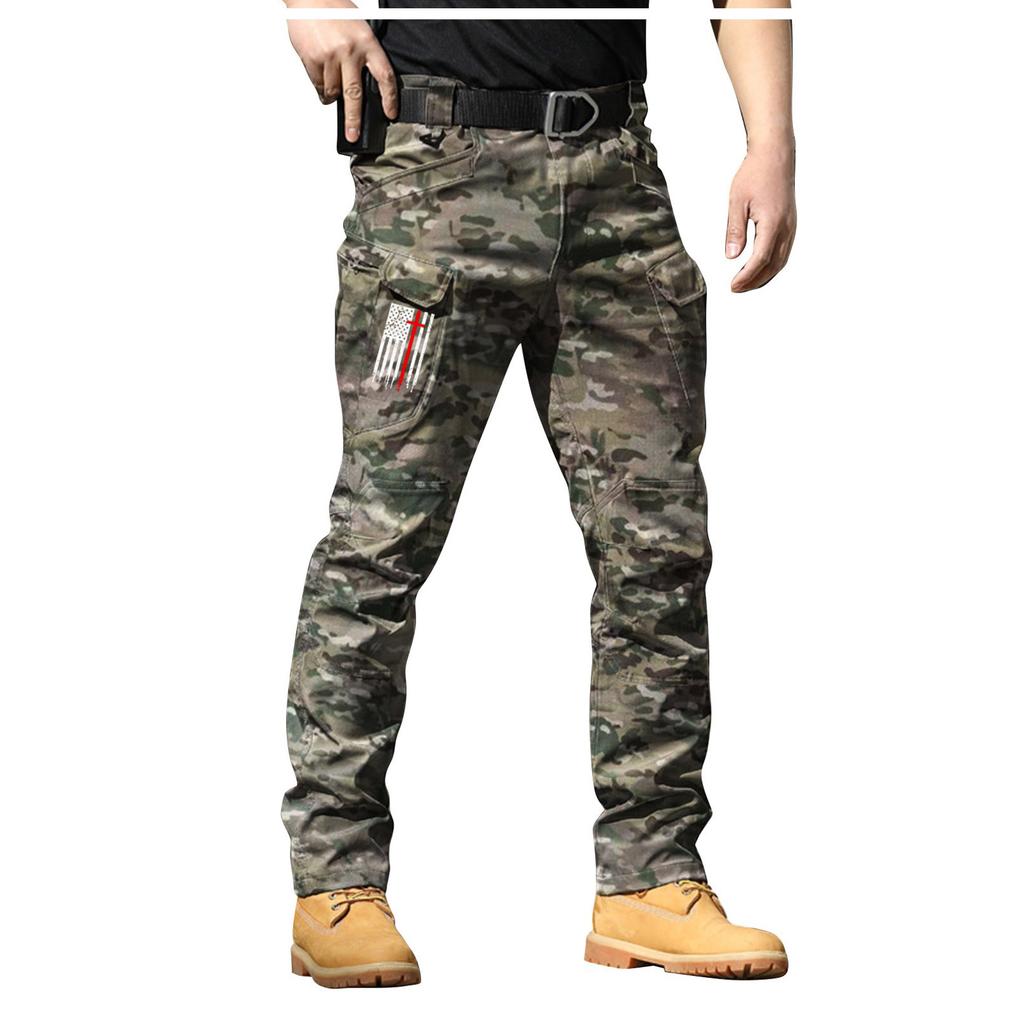Men's City Special Service Pants Military Fan Ix7 Multi Pocket Overalls