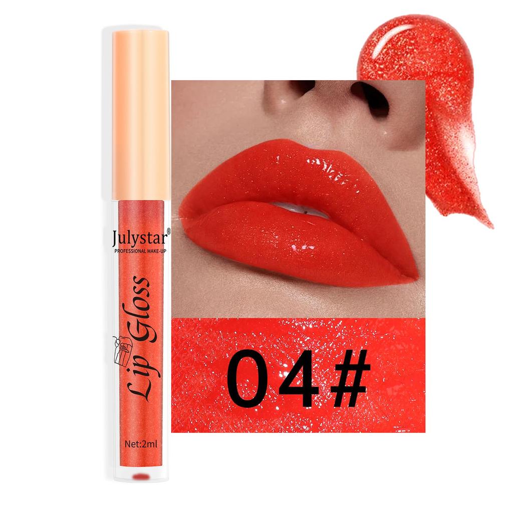 JULYSTAR Lipstick Brightens Lip Moisturizing And Lasting Coloring Lipstick Cosmetics Women's Daily Portable Beauty Makeup