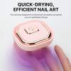 Lampa na nehty Neoslnivý vytvrzovací gel Lehký a praktický materiál do sušičky pro ženy
