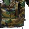 STUSSY camouflage Down jacket M Khaki Men's Used