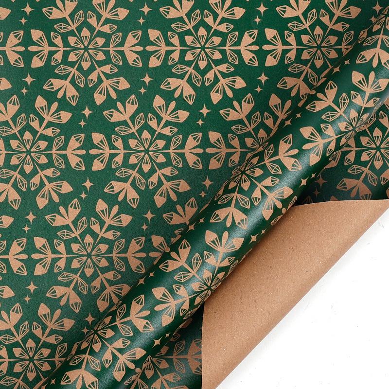 50x70cm Xmas Gift Paper Recyclable Kraft Wrapping Paper Christmas Wrapping Paper Sturdy For Wedding Winter Holiday Christmas
