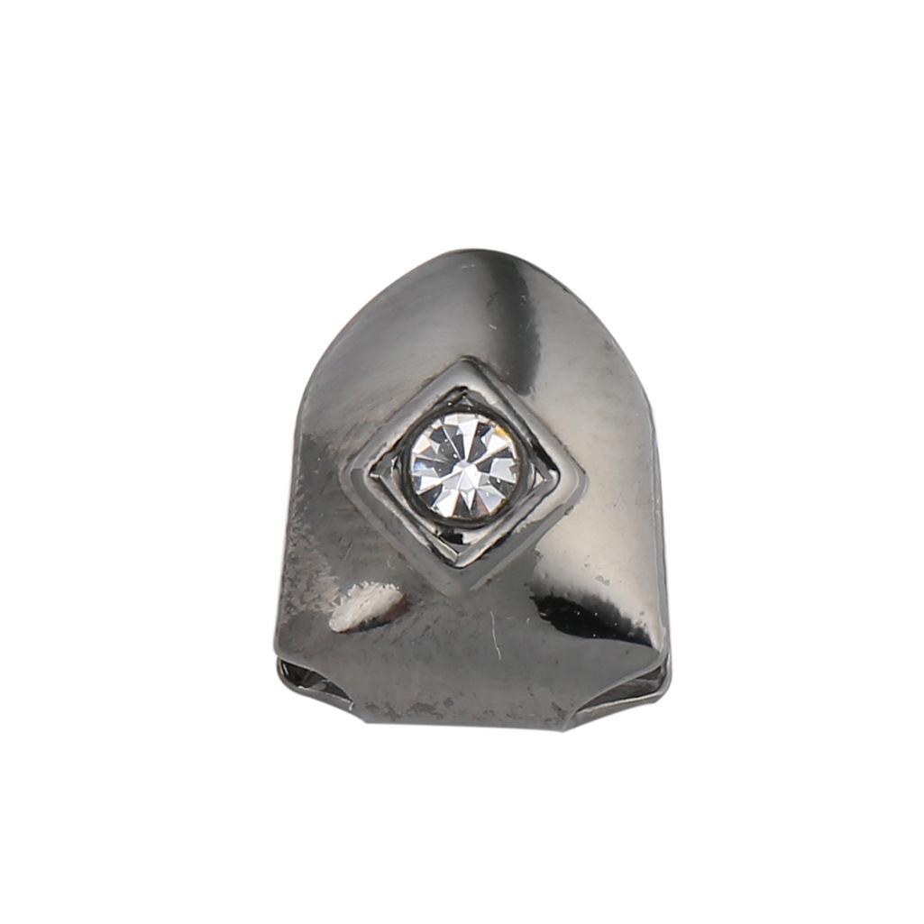 

Unisex Single Diamond Inlaid Hip Hop Teeth Grills