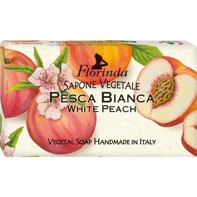 Italian Natural Vegetable Handmade Fragrance Soap White Peach 50g