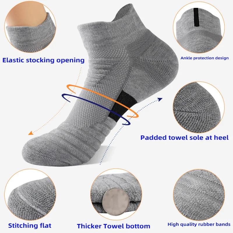 Calzini da calcio antiscivolo Calzini da uomo Calzini corti e lunghi da calcio Calzini sportivi da basket Calzini traspiranti deodoranti