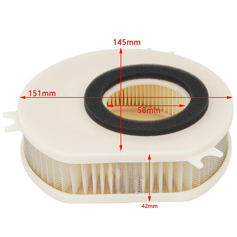Motorcycle Air Cleaner Intake Filter For YAMAHA V Star 1100 XVS1100 XVS1100A XVS1100AT XVS1100AW Classic 5EL-14451-00