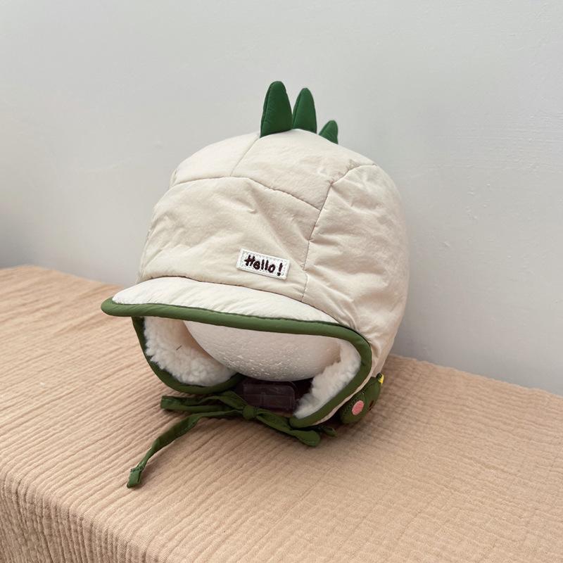 

Gorros Para Bebé Children Hats Cute Cartoon Animal Winter Hats Warm Sweet Cotton Ear Protection Hat Outdoor Cold-proof Baby Caps