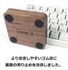 Side3 Separate Type Natural Wood Palm Rest Separate Wooden Wrist Rest Fatigue Relief Walnut Wood
