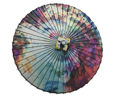 Yamamoto Bamboo Crafts Janome Japanese Rain Colorful (YAMAMOTOTAKIZAYIKUYA) Umbrella, Umbrella, Umbrella, Two-Stage,