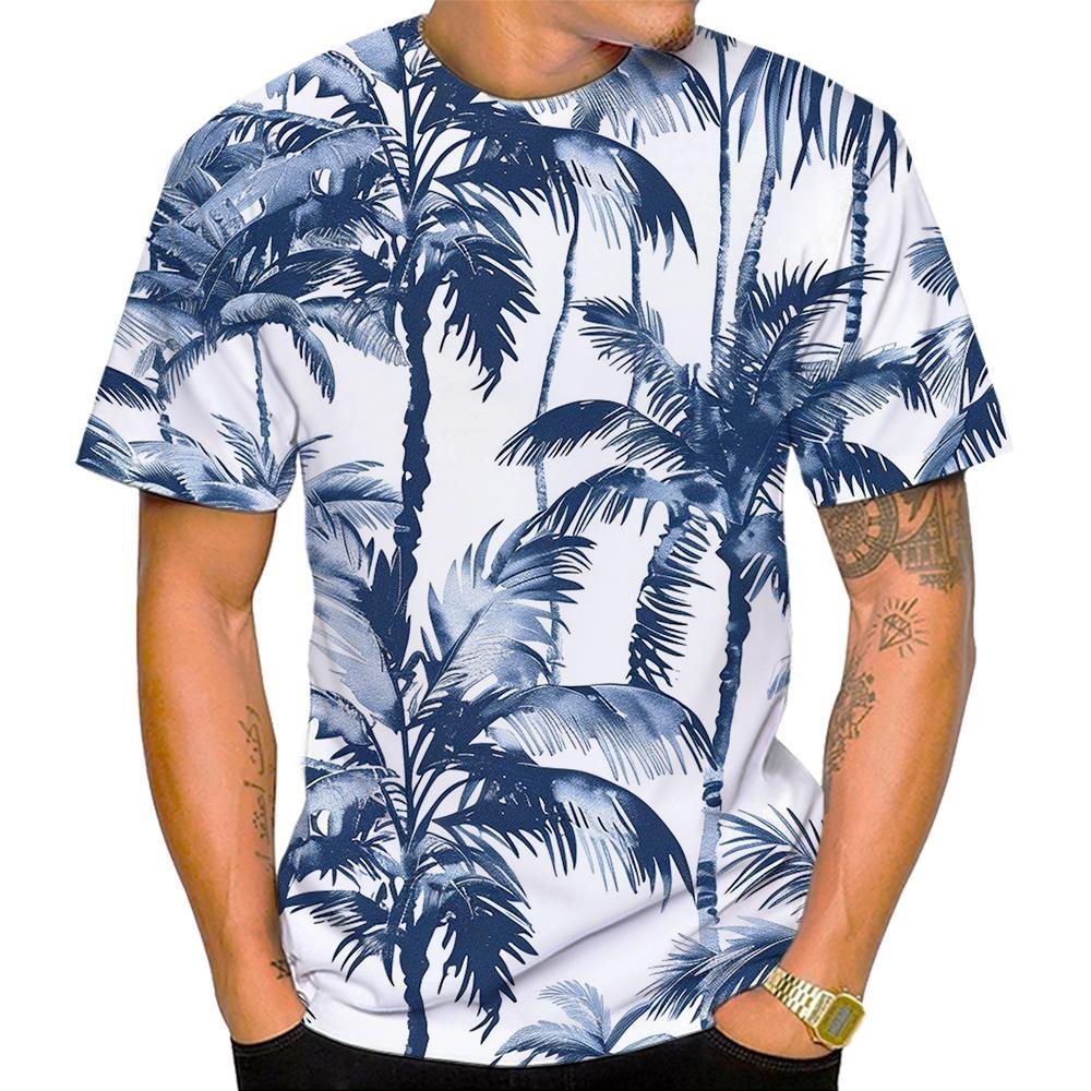 Neuer Resort-Stil Lässige Mode und Komfort Rundhals Herren 3D-Druck T-Shirt Top Sommer Herren Damen Kinder Lustiges T-Shirt 100-6XL