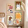 Bohemian Sun Moon Animal Cartoon Illustration Classic Vintage Posters Whitepaper Prints Posters Artwork Kawaii Room Decor