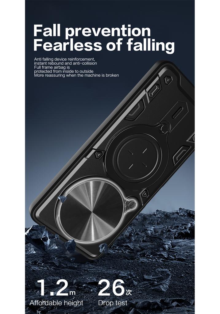 For Honor X9C 5G Case Slide Lens Protect Armor Phone Case For Xonor Honar Honer X 9c X9 C HonorX9c 5G Car Holder Ring Back Cover