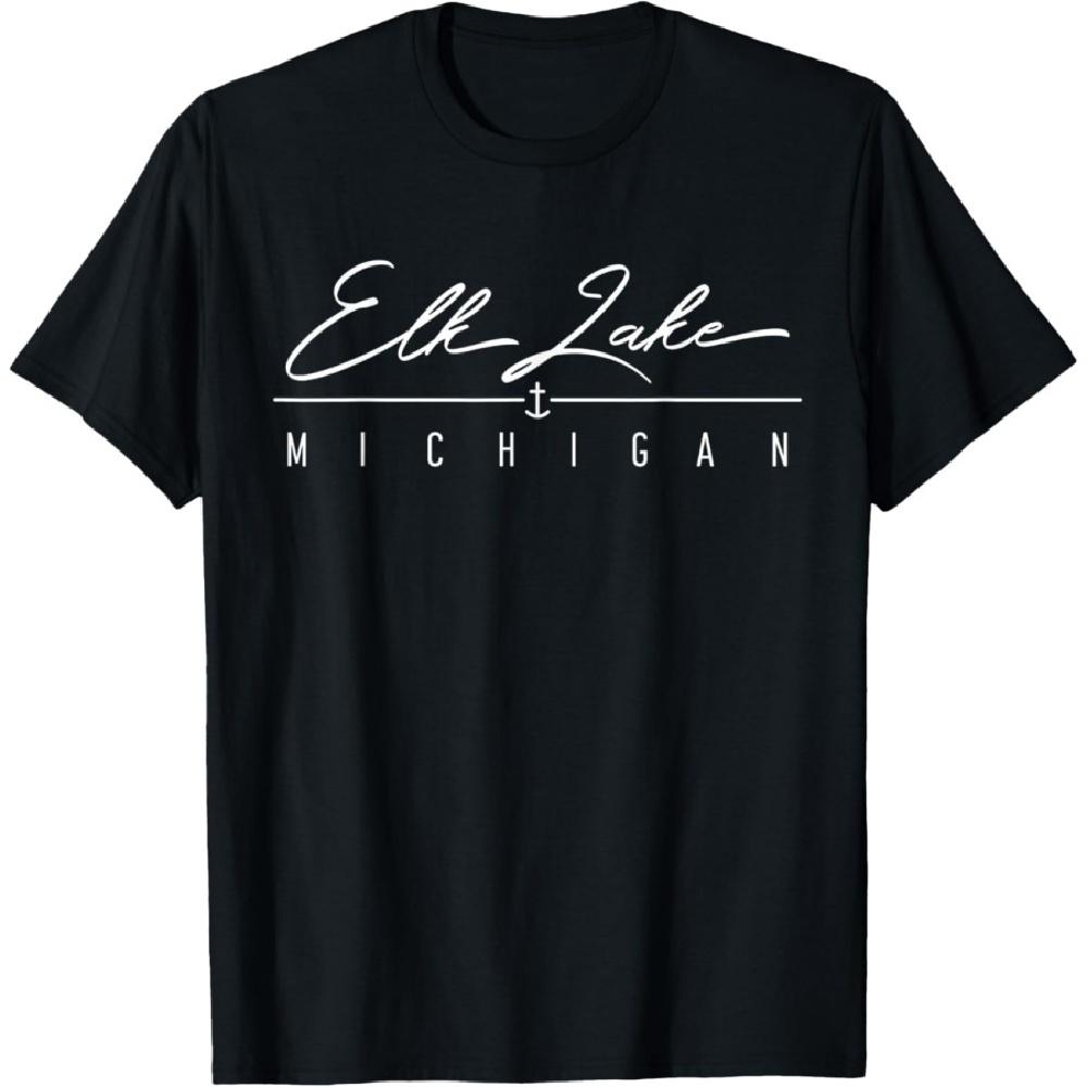 Elk Lake MI T-Shirt S