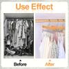 1pc Multi-functional Solid Wood Hanger Hook Women Storage Bra Hanger Home Belt Hanger Durable 8 Hooks Rack Closet Clothes Organizer